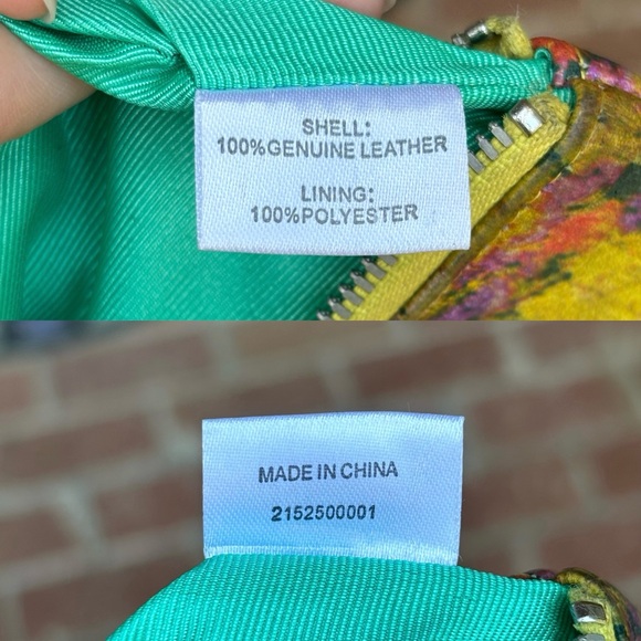 Hobo Lauren Daisies Floral Kiss Lock Clutch Wallet - Picture 10 of 10